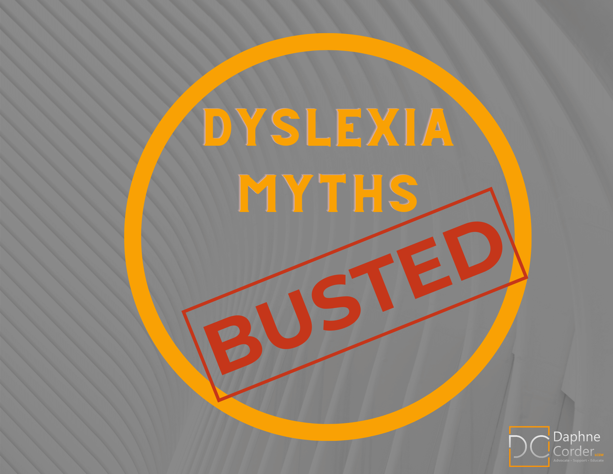 Cover to Dyslexia Myths Busted Free Ebook